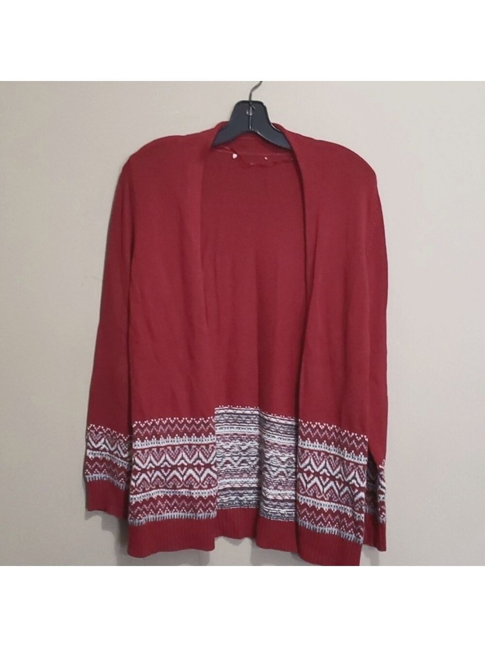 Open cardigan size medium